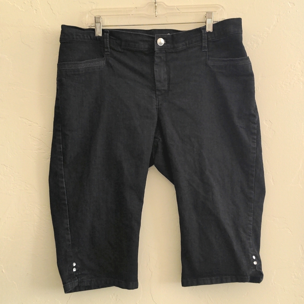 Levi's Black Jean Shorts